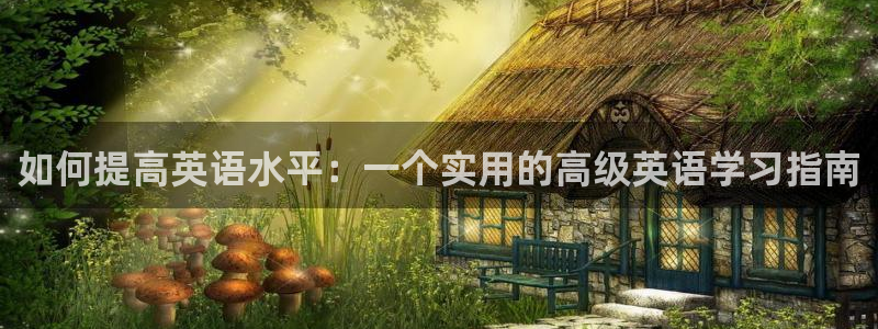 k1体育十年品牌值得信赖：如何提高英语水平：一个实用的高级英语学习指南