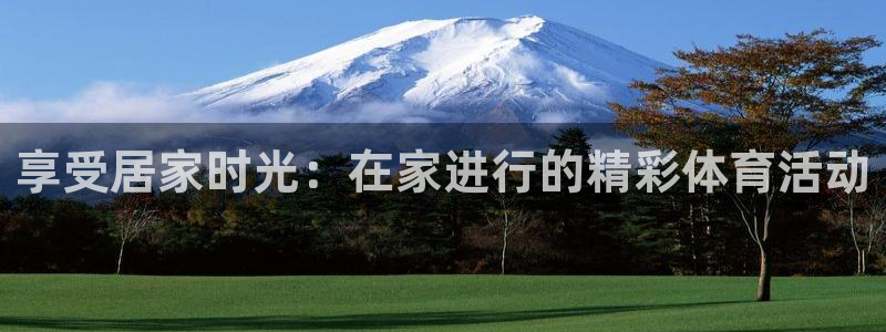 k1体育链接：享受居家时光：在家进行的精彩体育活动